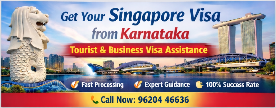 Singapore Tourist Visa Rajajinagar