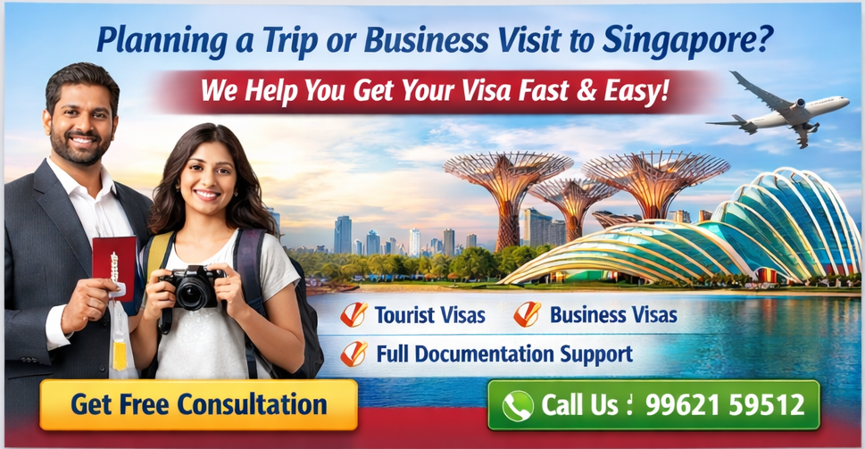 Singapore Tourist Visa Tamil Nadu